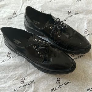 MOSSIMO | Black Patent Leather Loafer Size 10